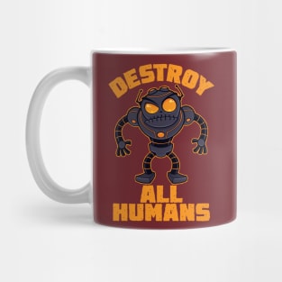 Destroy All Humans Angry Robot Mug